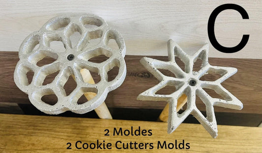 Moldes Mexicanos para Buñuelos de Viento Mexican Fritter Molds