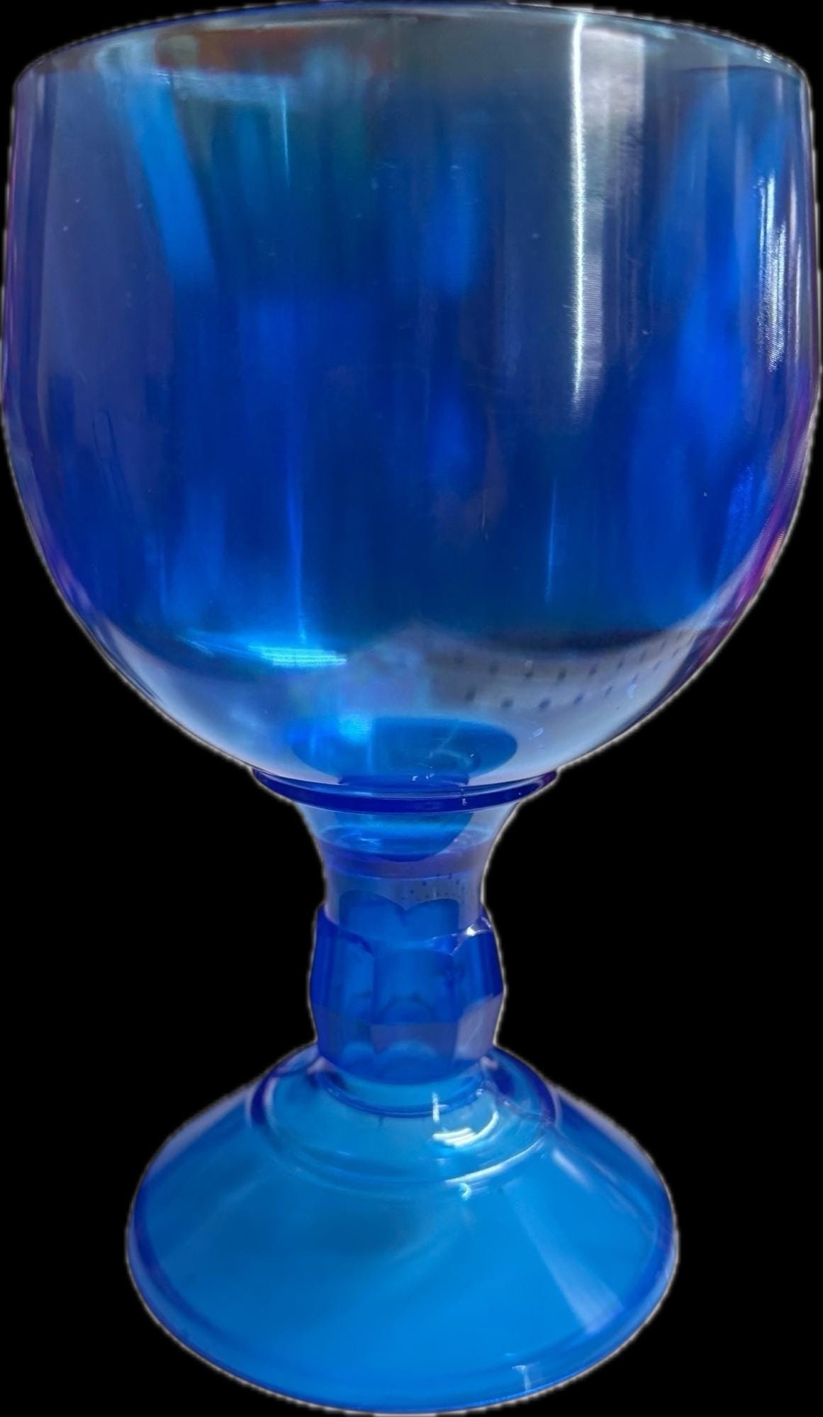 Set of 3 Plastic Goblet Cups for Drinks or Snacks Juego de 3 Copas de Plastico para Botanas oh Bebidas