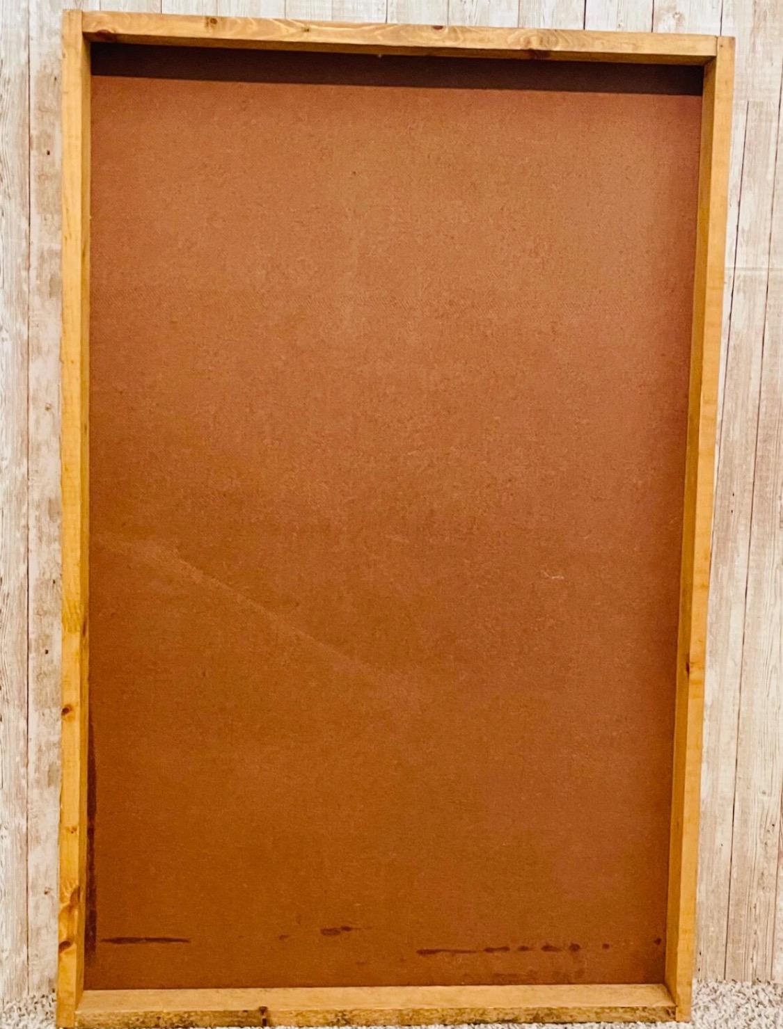 Mexican Artesanal Frida Kahlo Wood Frame Cuadro Artesanal Madera De Frida Kahlo