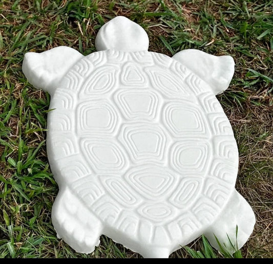 Garden Turtle Stepping Stone Garden Pathway Stepping Stone Outdoor Yard Decoration Cement Paver Lawn and Patio Ornament