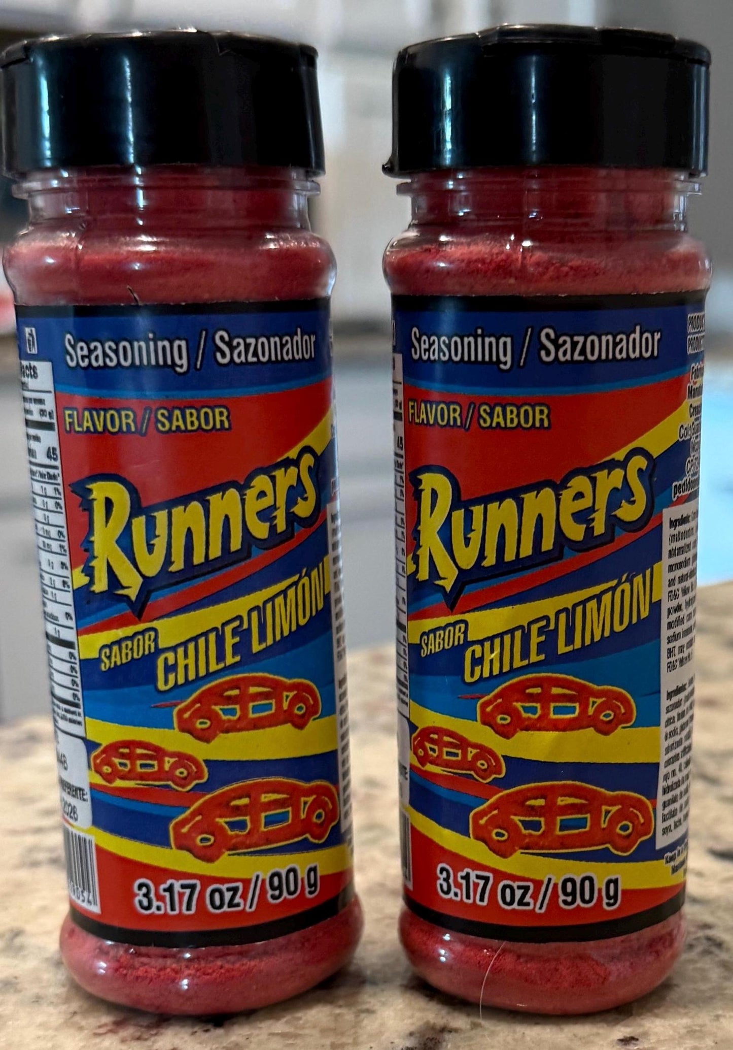 Runners Chile Limon Seasoning Powder Spicy Chile Lime Mexican Snack Seasoning for Fruits Chips and Dnackd Sazonados Sabor Runners