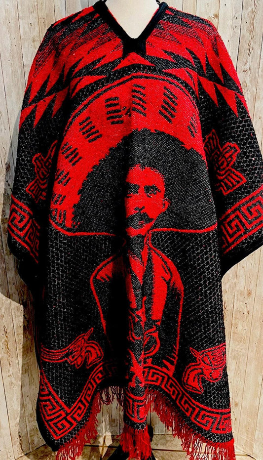 Mexican Poncho Gavan De La Revolución Pancho Villa y Emiliano Zapata con Gorro