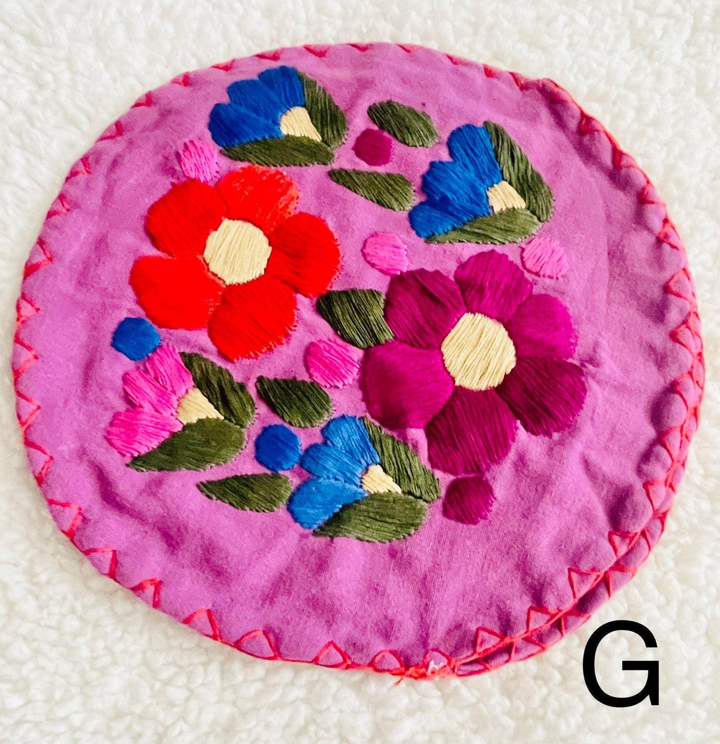 Handmade Embroidered Mexican Tortilleros