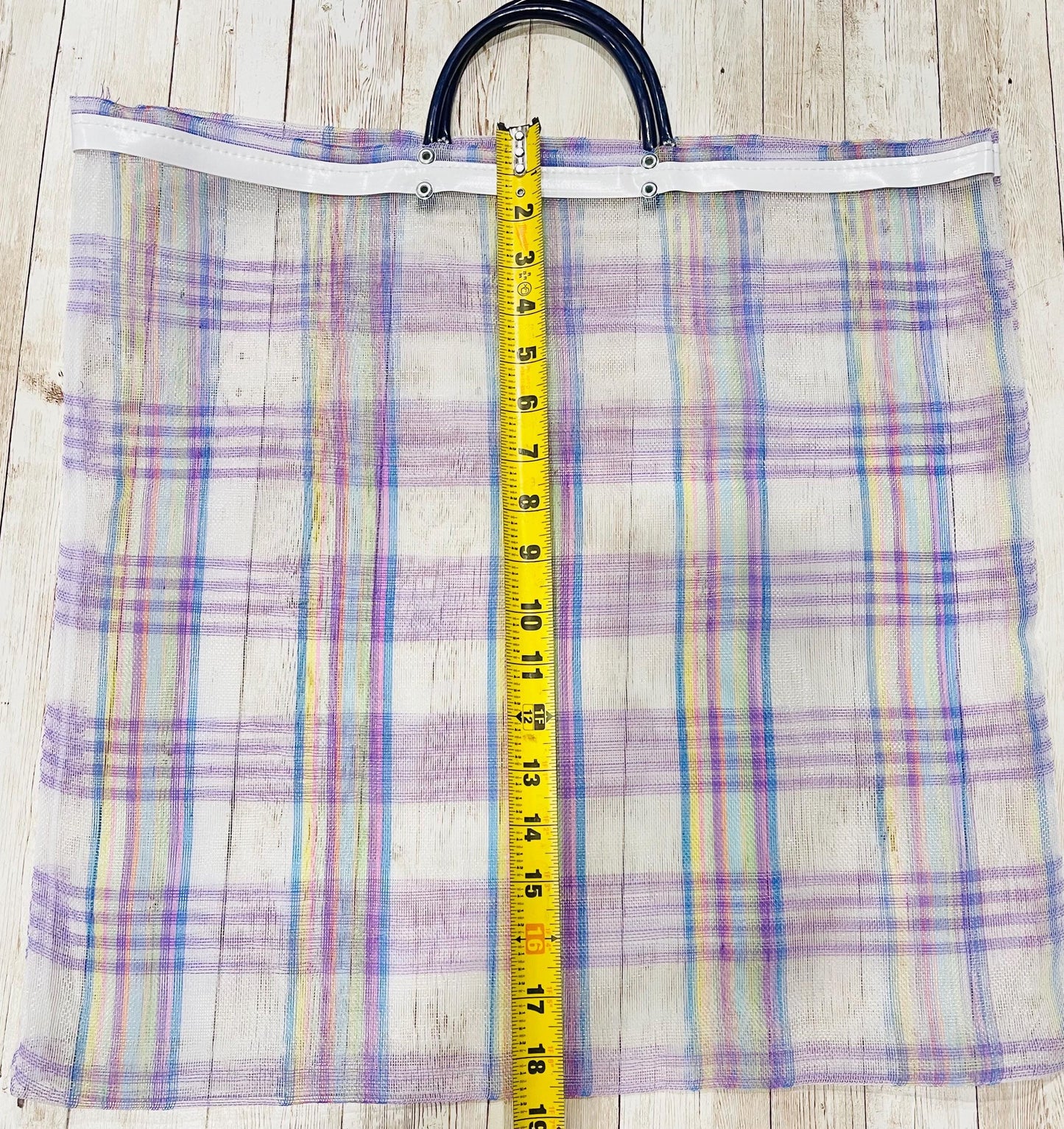 2x Bolsa Mexicanas de Mercado de Maya 18x18 Pulgadas 2x Mexican Mesh Mercado Bags 18x18 Inches