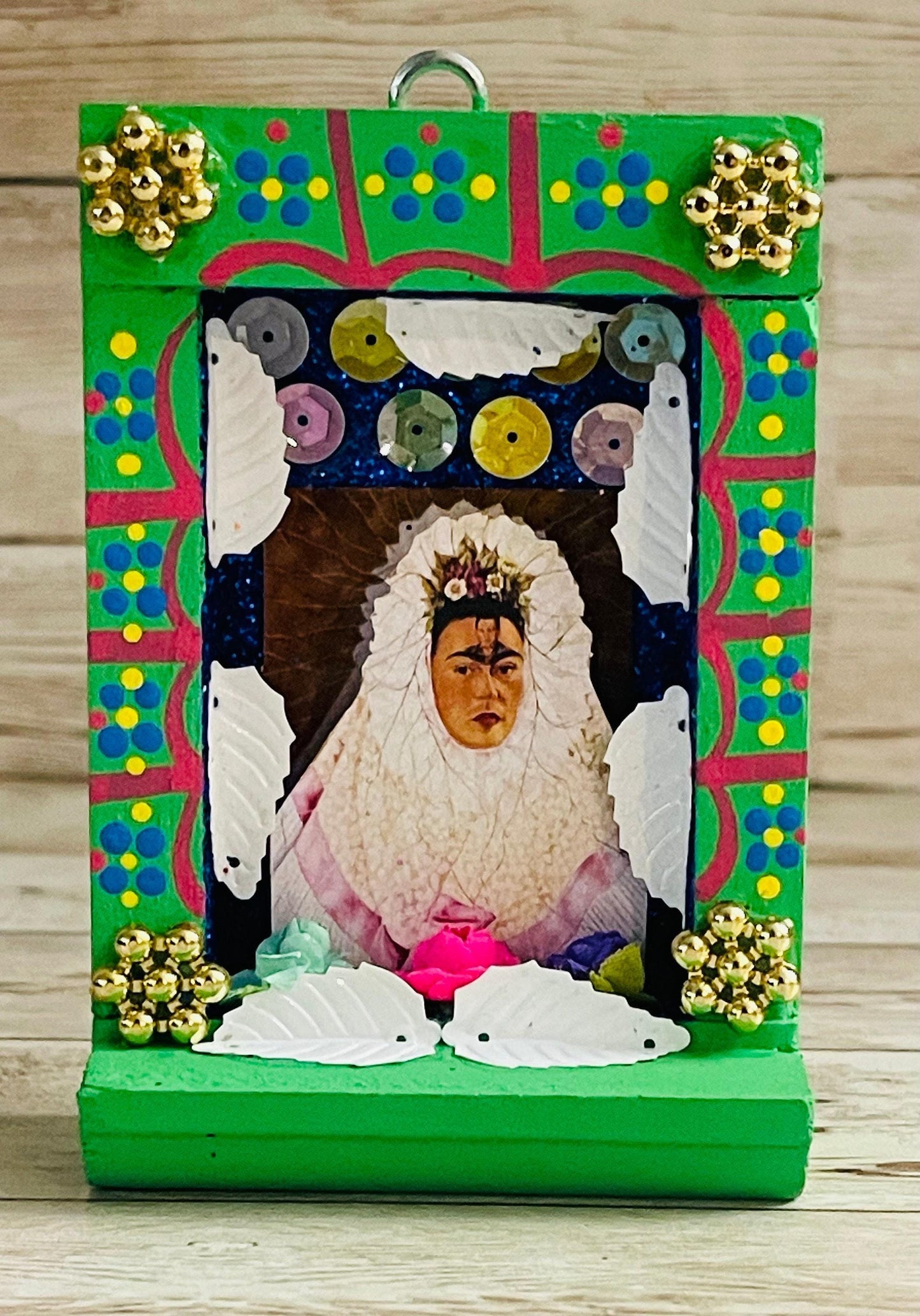 Nicho Mexicano De Frida Kahlo  Mexican Frida Kahlo Shadow Box