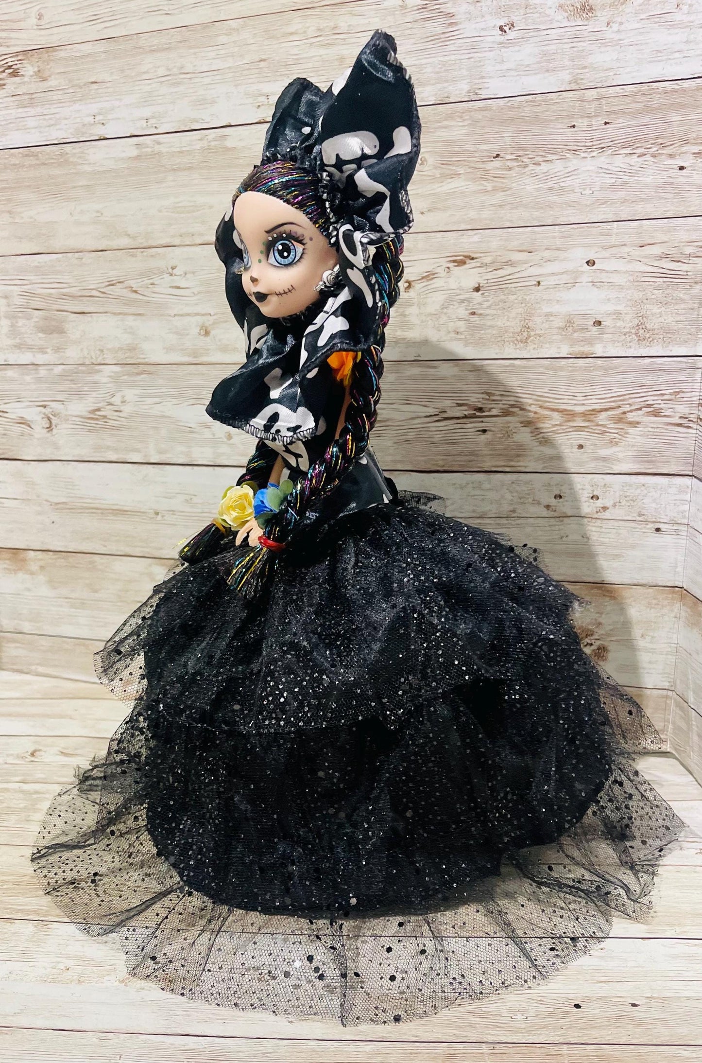 Day of the Dead Frida Kahlo Catrina Doll Catrina de Frida Kahlo Dia de Muertos
