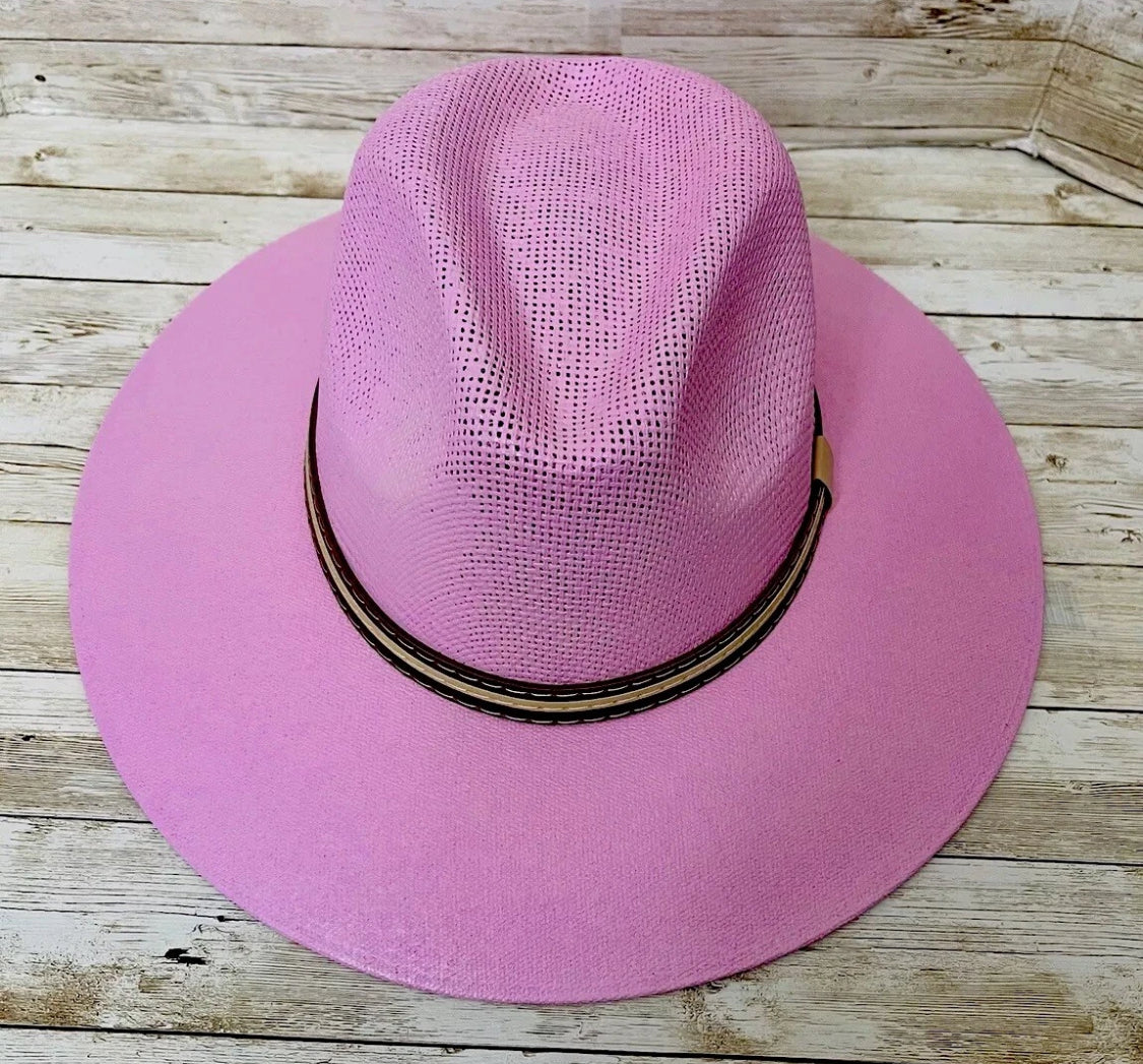 Classic Panama Style Hat Sombrero Clasico Tipo Panama Medium
