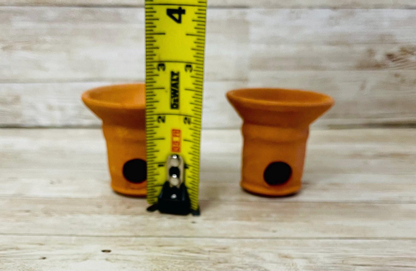 Anafre de Barro Mexicano Chico Small Mexican Clay Incense Burner Day of the Dead Dia de Muertos