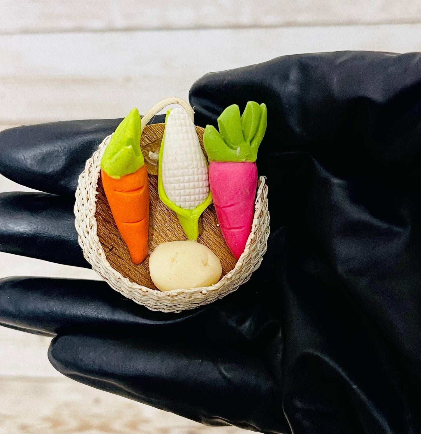 4x Mexican Kitchen Food Magnets Miniature Accessories 4 Imanes de Comidita para Cocina