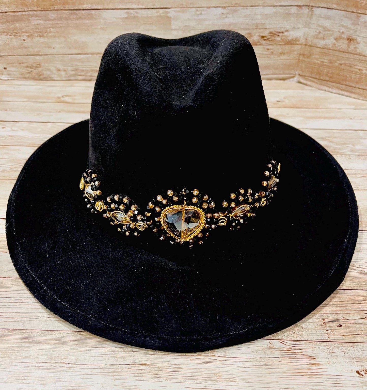 Mexican Fedora Felt Hat Size Medium! Sombrero Mexicano Fedora Artesanal Mediano