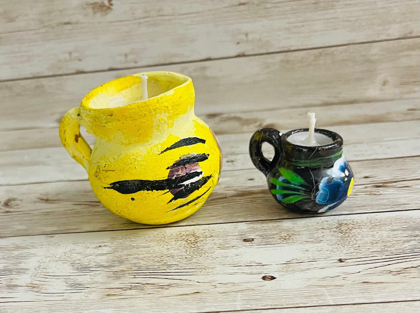 Mexican Terra Cota Cinnamon Casserole Candle Vela Mexicana En Cazuelita De Barro Aroma Canela