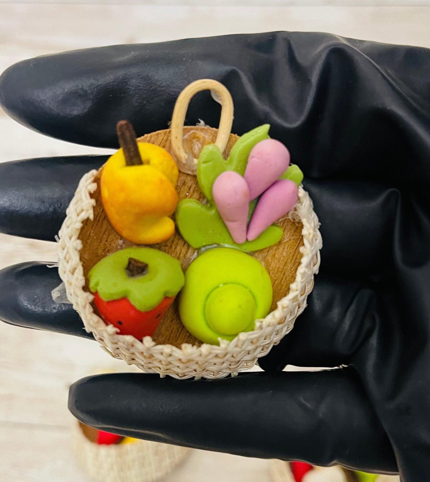 4x Mexican Kitchen Food Magnets Miniature Accessories 4 Imanes de Comidita para Cocina
