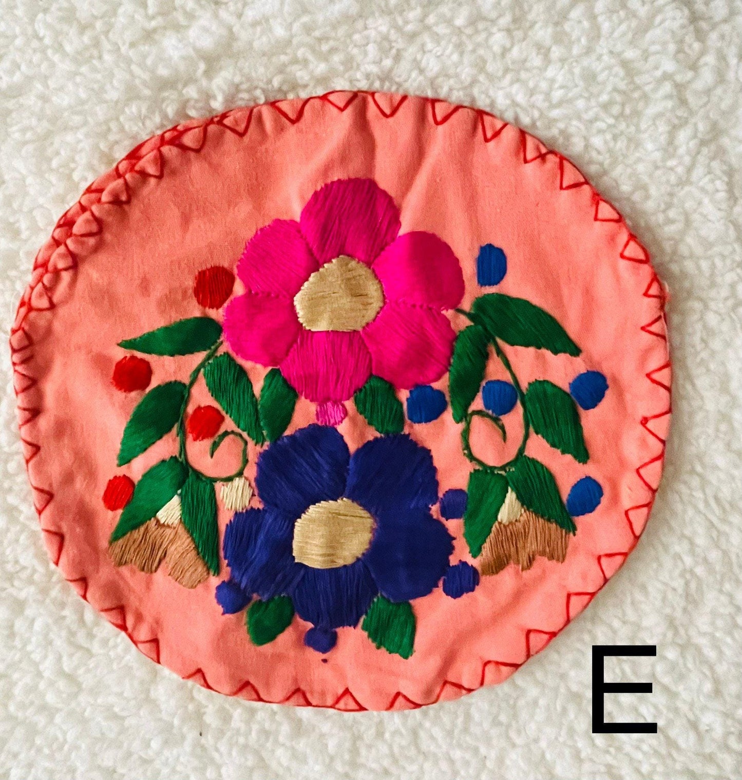 Handmade Embroidered Mexican Tortilleros