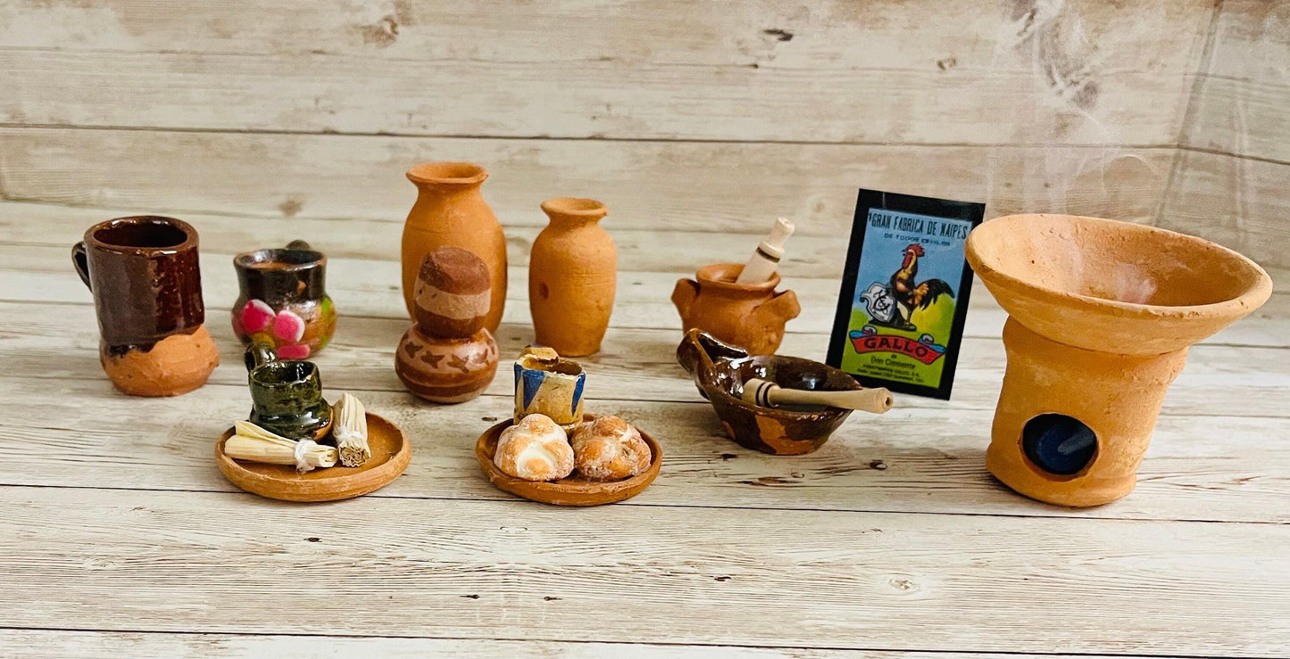 Day of the Dead Food Offerings Accessories Comida y Accessorios de Ofrendas para Dia De Los Muertos