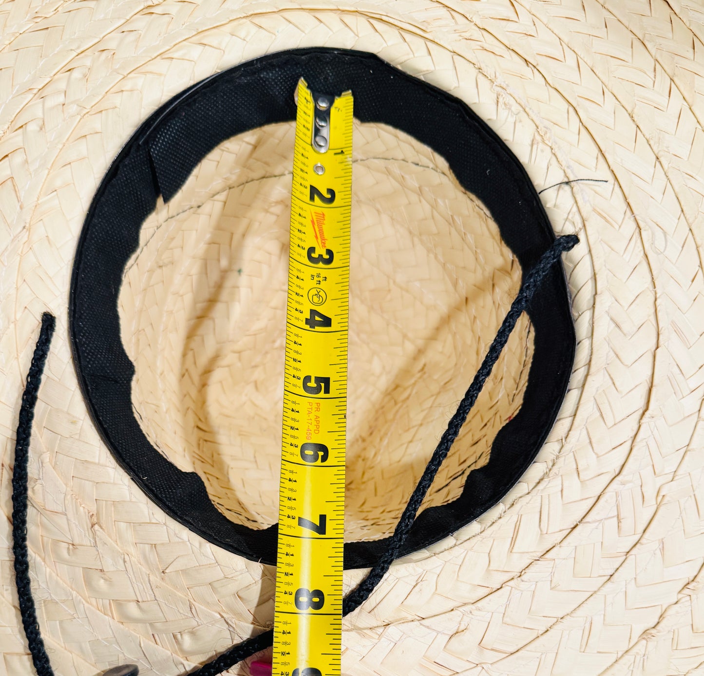 Sombrero Tradicional Mexicano de Palma Con Cinta Bordada De Mexico Straw Hat