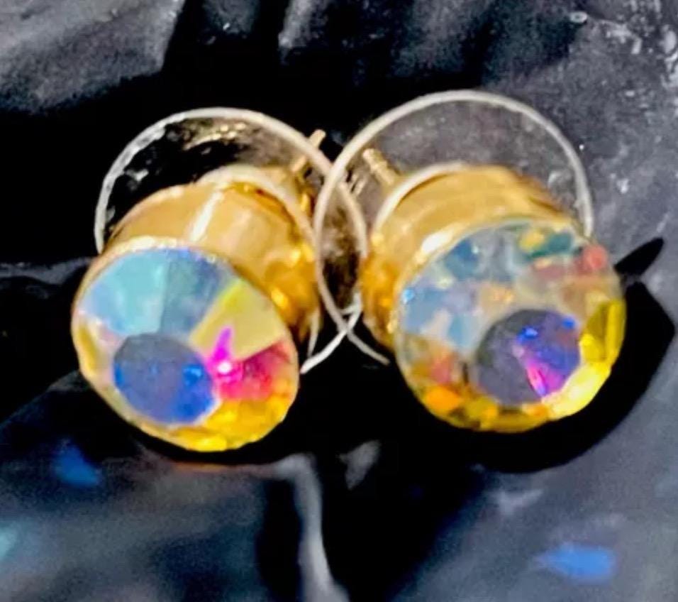 Gemstone Teardrop Shape Crystal Charmed Choket Set With Earrings