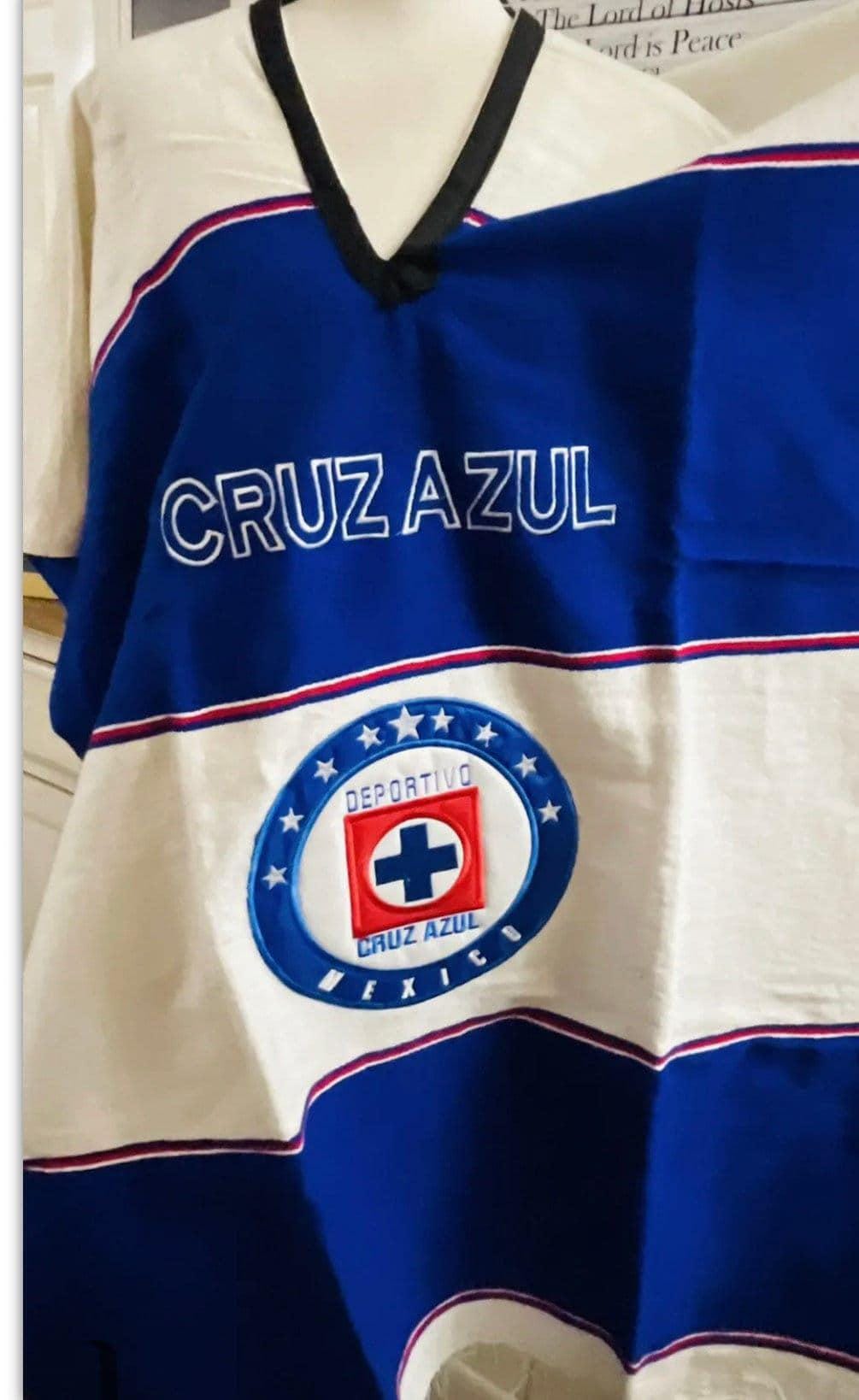 Poncho De Cruz Azul Futbol Mexicano Mexican Poncho Sarape Soccer Hoodie