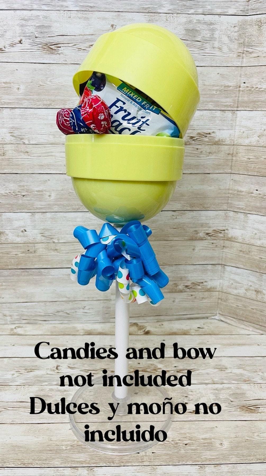 Dulcero Tootsie Roll Para Dulces Graduaciones Centro de Mesa Tootsie Roll Lollipop for Candies Centerpieces Please look at Picture for Size