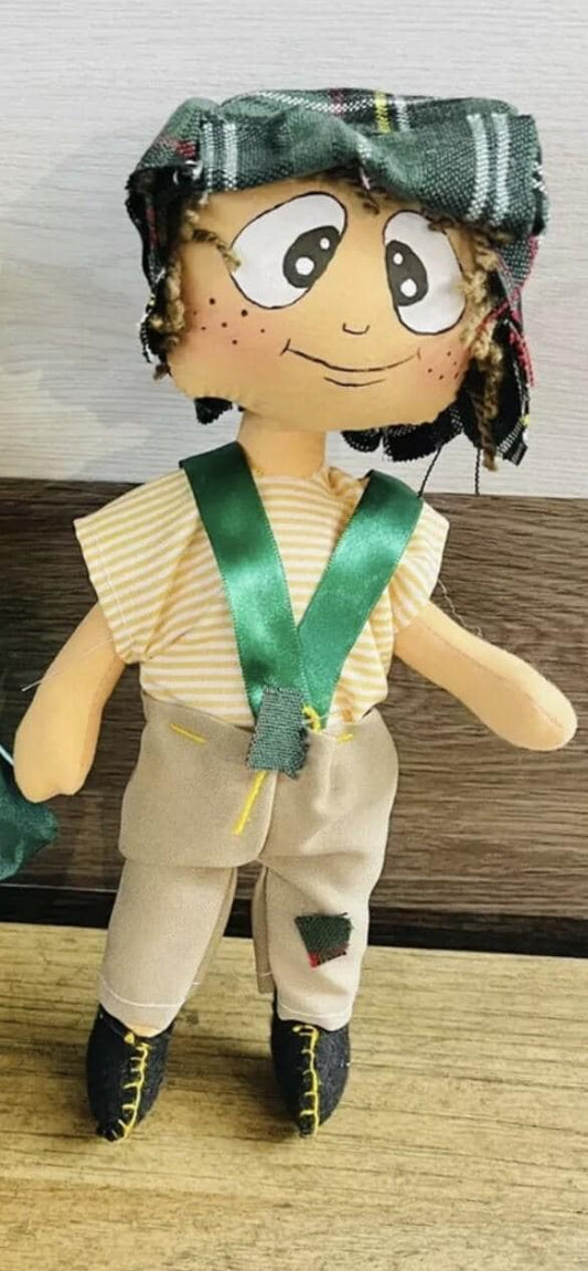 El Chavo Del Ocho Plush Doll  10 1/2 Inches Tall