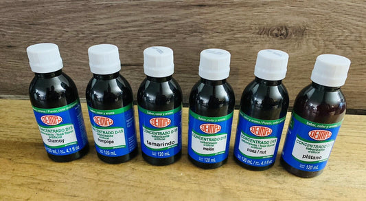 6x DEIMAN SABOR Escoge 6 Entre Platano Nuez Rompope Tamarindo Melon Limon Uva Chamoy Chicle Para Mas Sabores Favor Mandar Mensaje