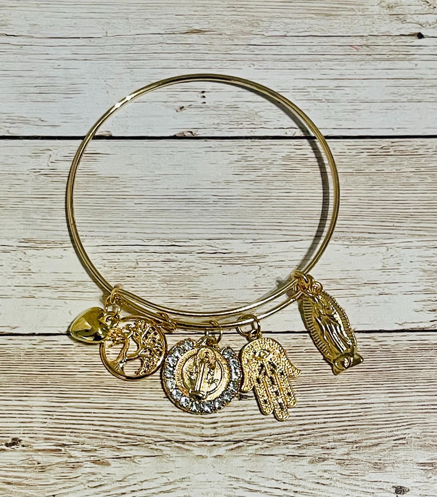 Expandable Protect Charm Hamsa Hand Tree of Life Indie Bracelet Pulseras de Mal de Ojo Arbol de la Vida