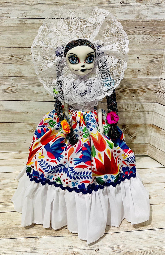 Day of the Dead Frida Kahlo Catrina Doll Catrina de Frida Kahlo Dia de Muertos