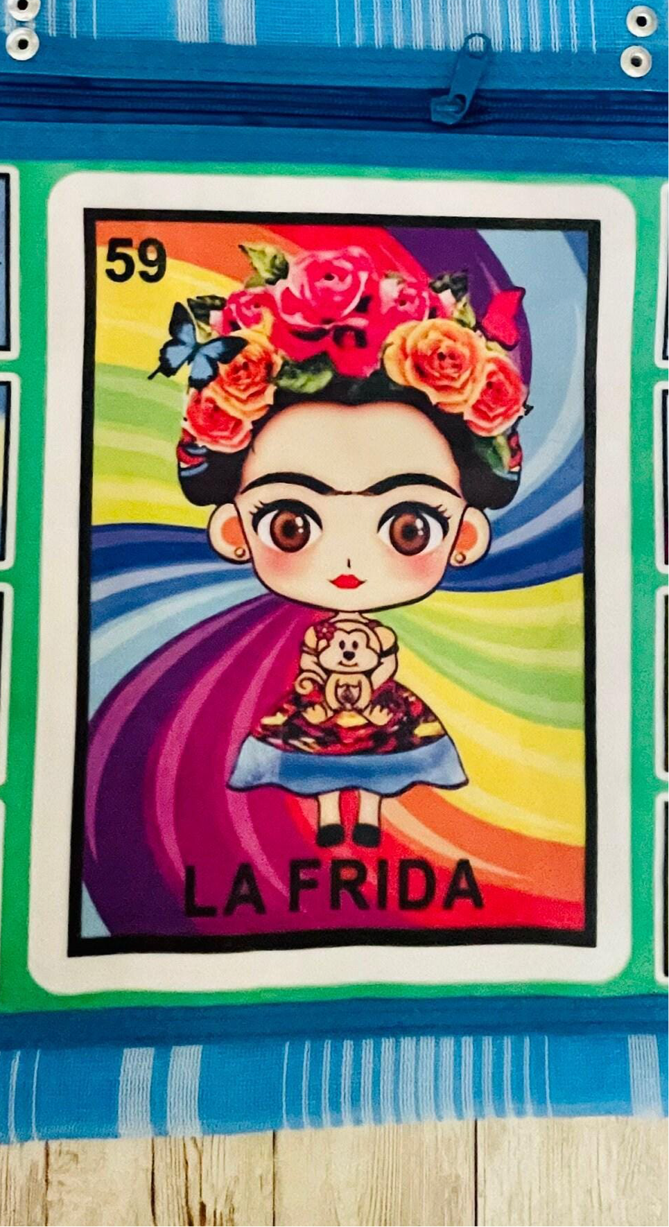 Frida Kahlo  Reuseable Mesh Mercado Bags Bolsas de Maya de Frida Kahlo