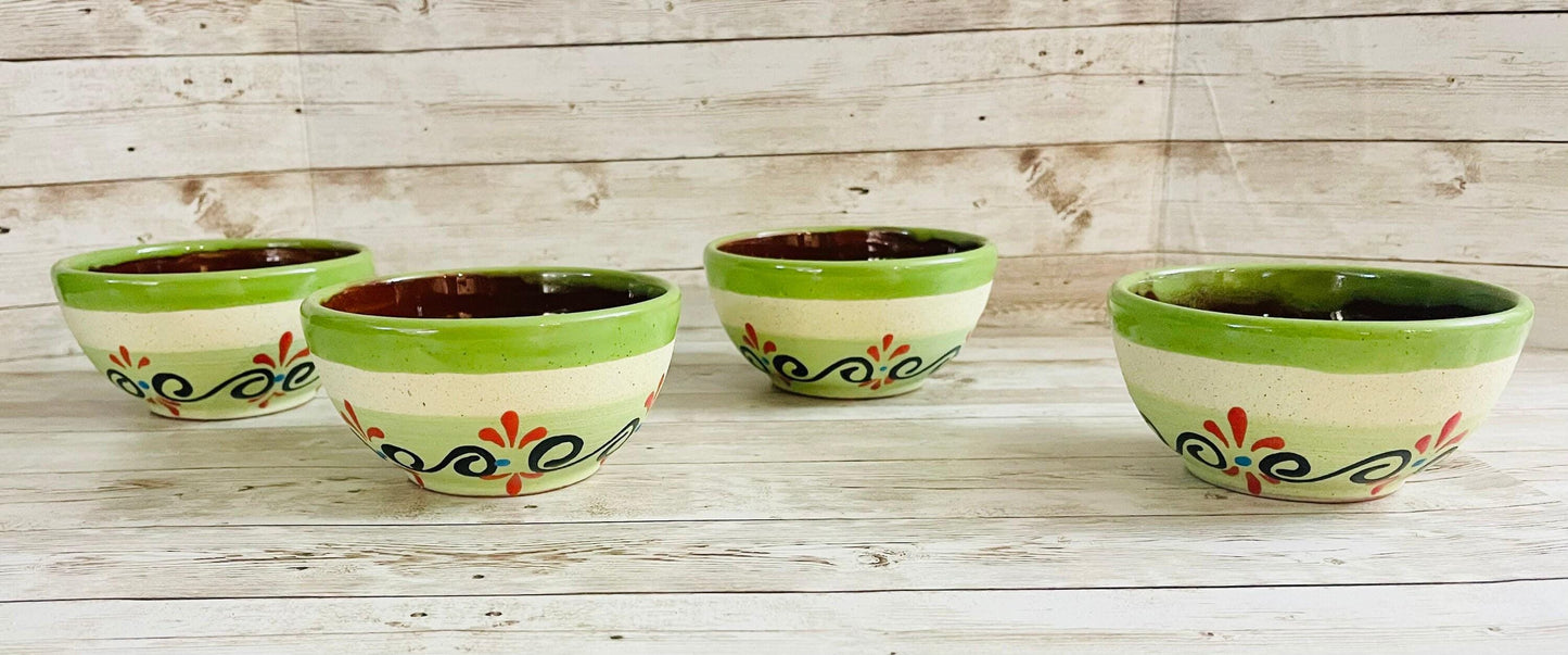 Terra Cota Mexican Clay Bowls Platos de Barro Engove