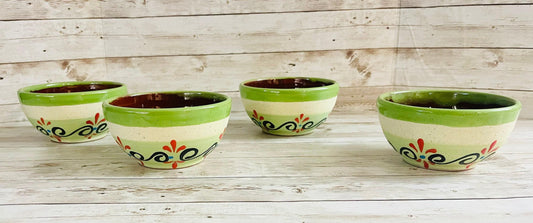 Terra Cota Mexican Clay Bowls Platos de Barro Engove