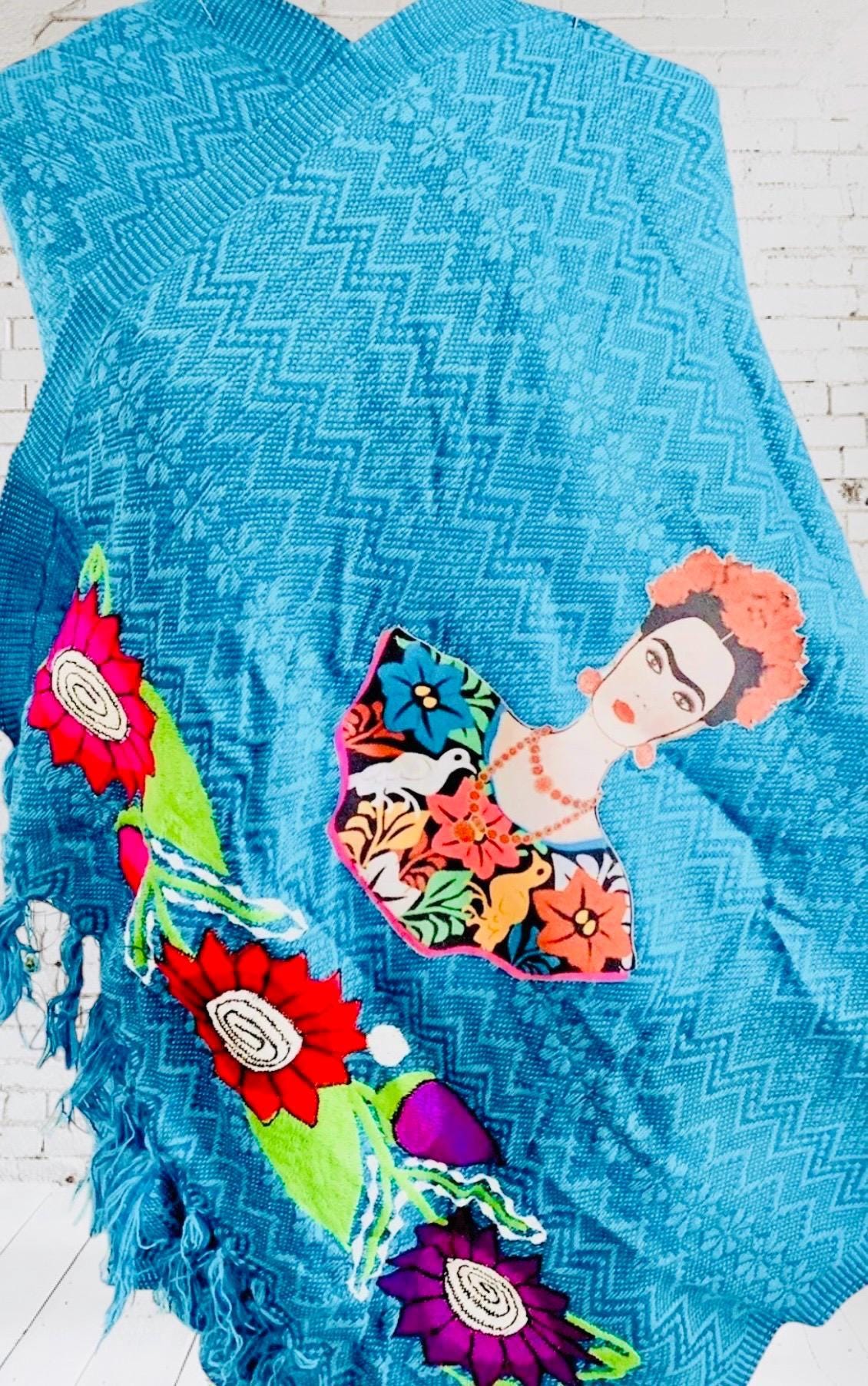 Frida Kahlo Embroidered Shawls Rebosos Bordados de Frida Kahlo