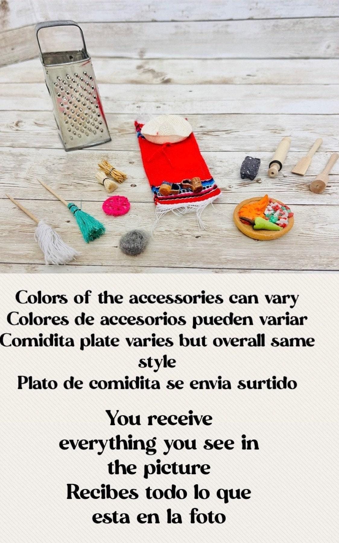 Day of the Dead Mini Accessories &  Food Offerings Accessorios de Ofrendas para Dia De Los Muertos