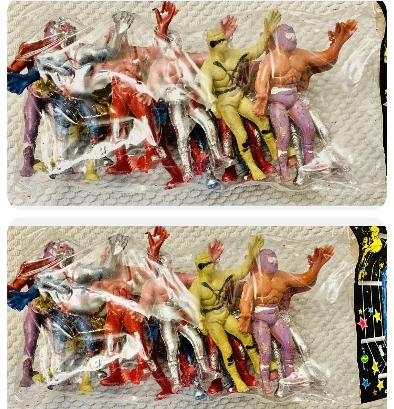 Mexican Classic Toys Chilindrina, Chavo Del Ocho, Luchadores Mexicanos, Tomatodos Pirinolas Tazitas de Barro