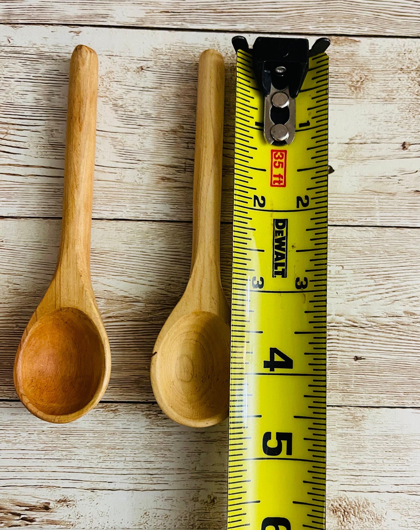 Mexican Guamuchil Wood Spoons Cucharas de Madera Guamuchil