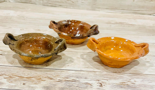 Cazuelitas Chicas De Barro Mexicano Small Mexican Clay Casseroles