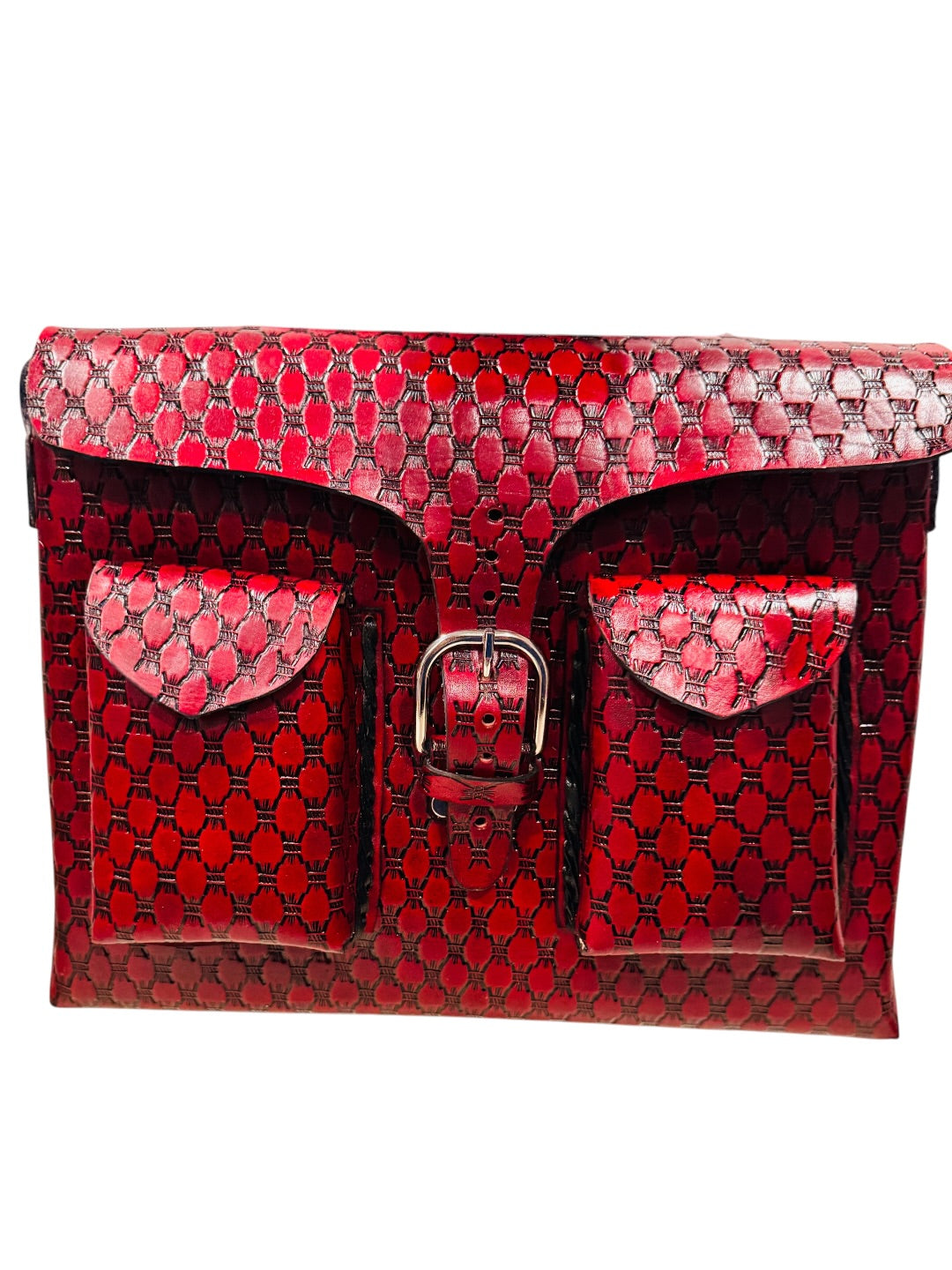 Unisex Leather Handmade Portfolio Leather Business Briefcase Mexican Artesanal Satchel Portafolio Artesanal de Piel de Cuero Amartillado