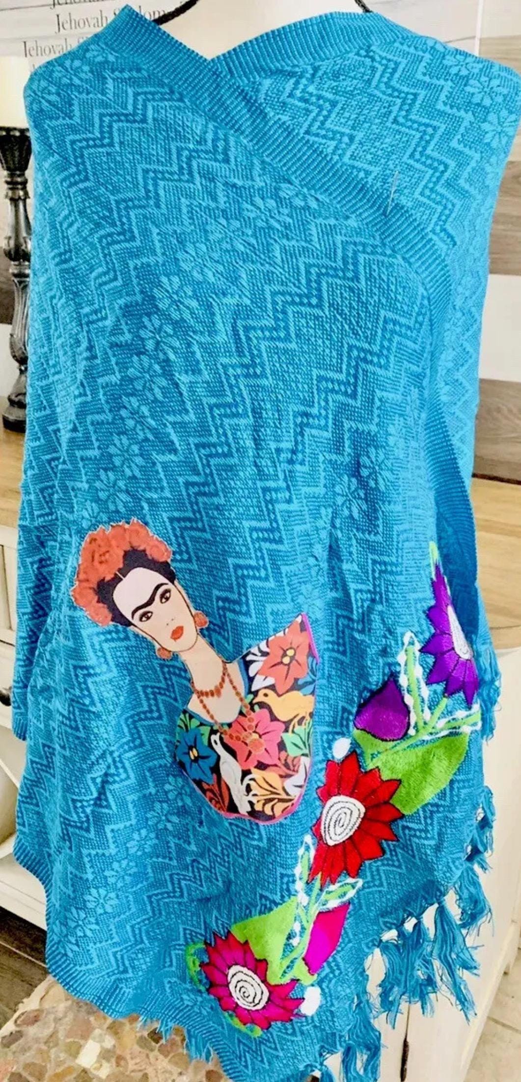 Frida Kahlo Embroidered Shawls Rebosos Bordados de Frida Kahlo