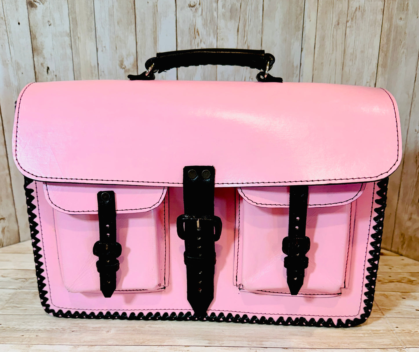 Unisex Leather Handmade Portfolio Leather Business Briefcase Mexican Artesanal Satchel Portafolio Artesanal de Piel de Cuero Amartillado