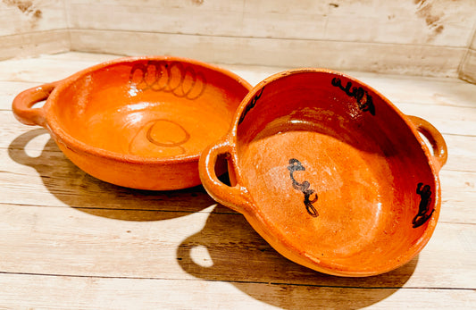 Cazuelitas Chicas De Barro Mexicano Small Mexican Clay Casseroles