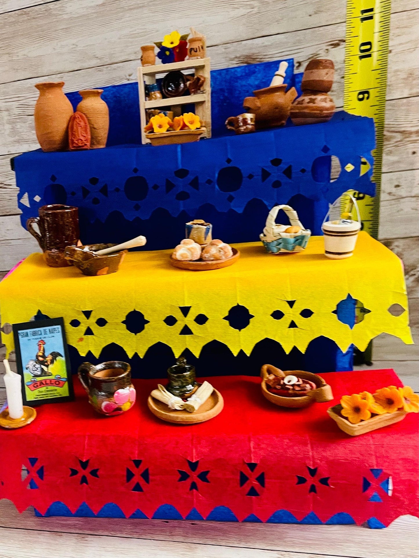Altar de Ofrenda para Dia De Los Muertos Styrofoam Day of the Dead Offering Altar