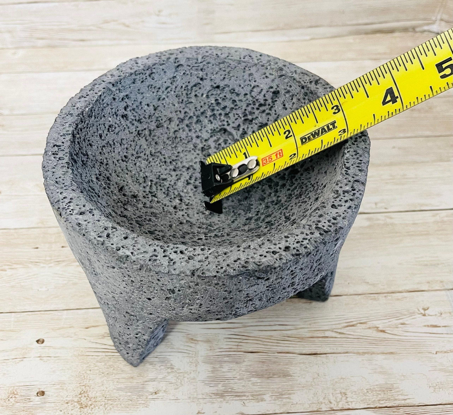 Molcajete/Tejolote Authentic Mexican Mortar & Pestle Made From Lava Rock Molcajete Mexicano de Piedra Volcanica