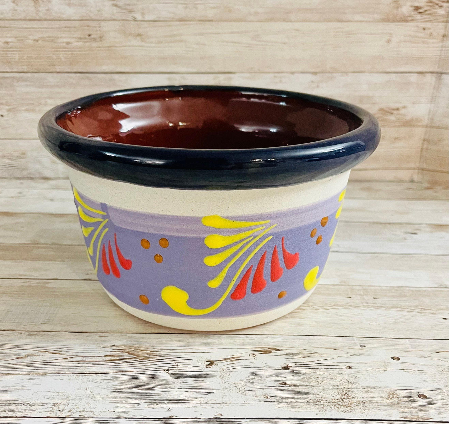 Terra Cota Mexican Clay Salsa Bowls Platos Salseros de Barro
