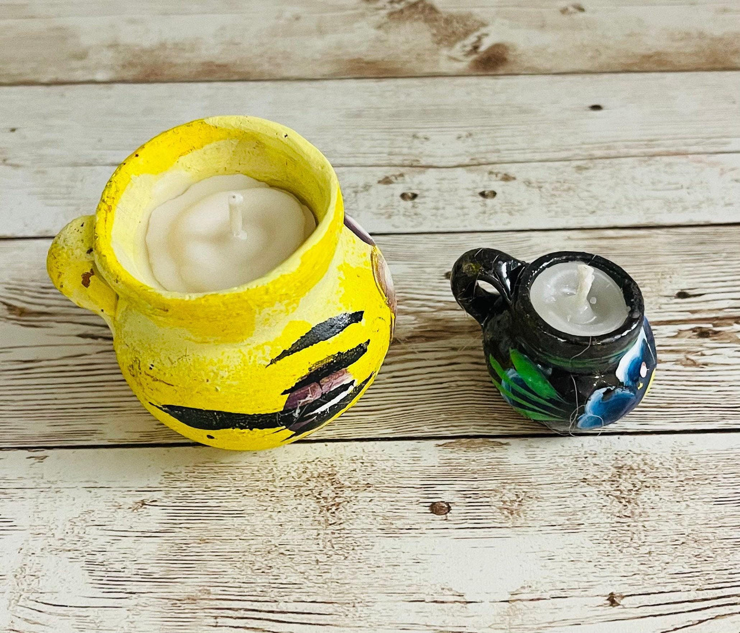 Mexican Terra Cota Cinnamon Casserole Candle Vela Mexicana En Cazuelita De Barro Aroma Canela