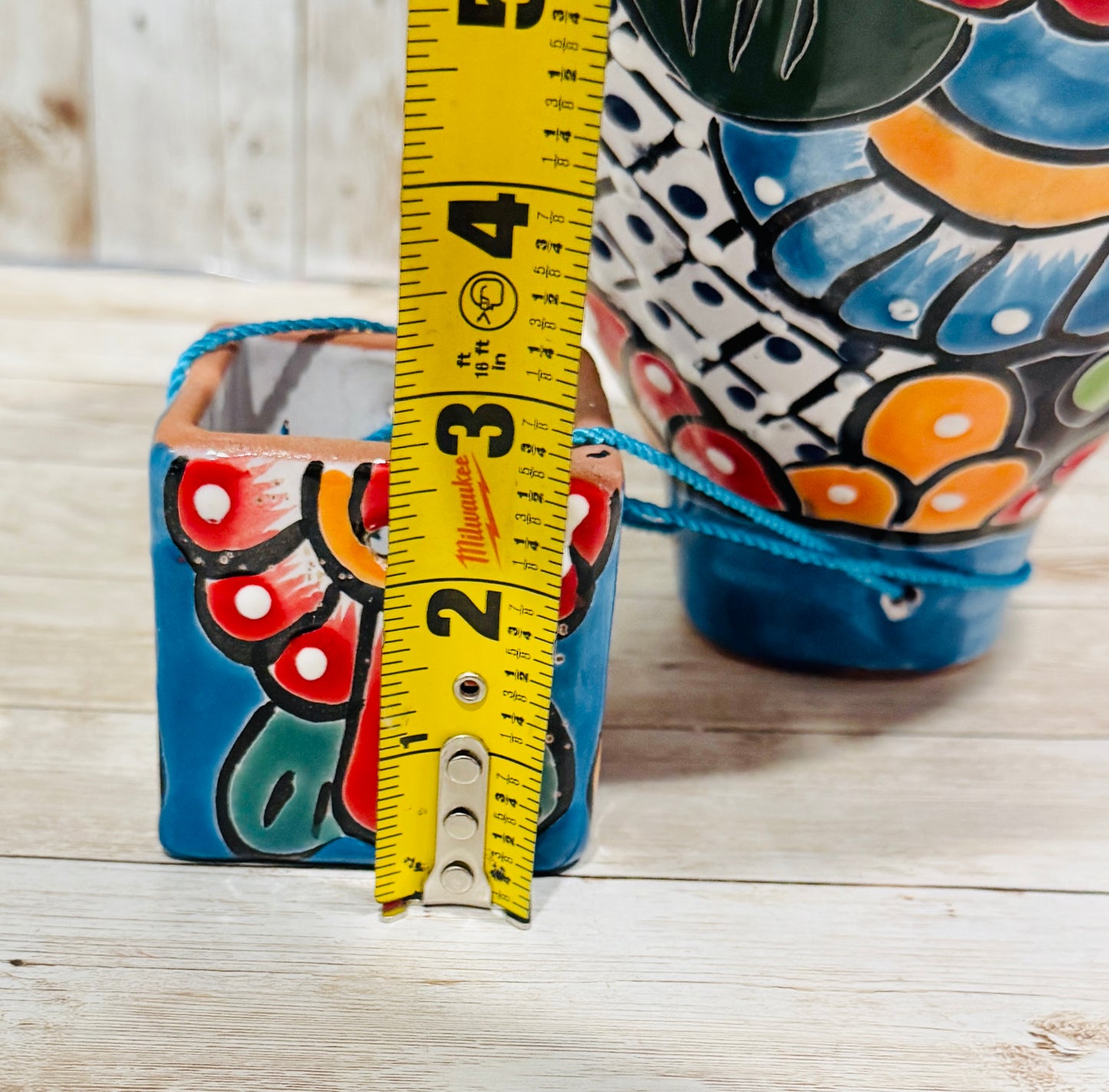 Mexican Talavera Hot Air Ballon Ceramic Hanging Decor Globo Aerostático Mexicano de Talavera Globo de Aire