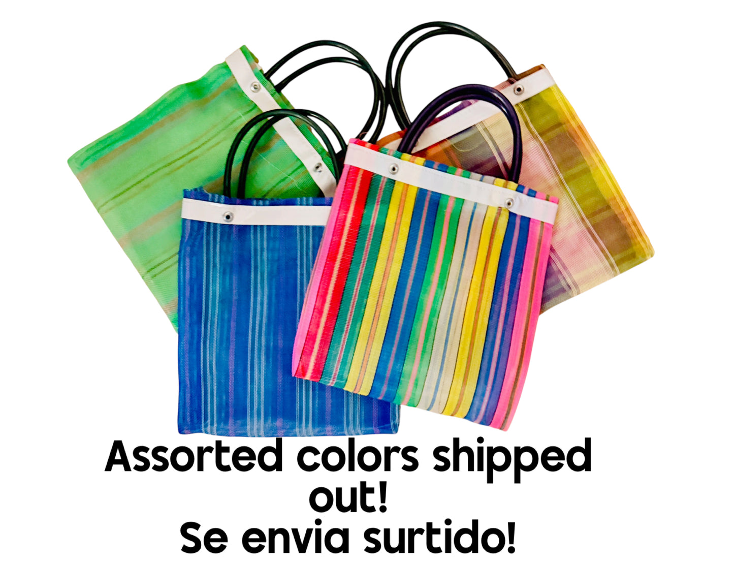 Small Mexican Mercado Mesh Bags Bolsas Chicas Mexicanas de Maya