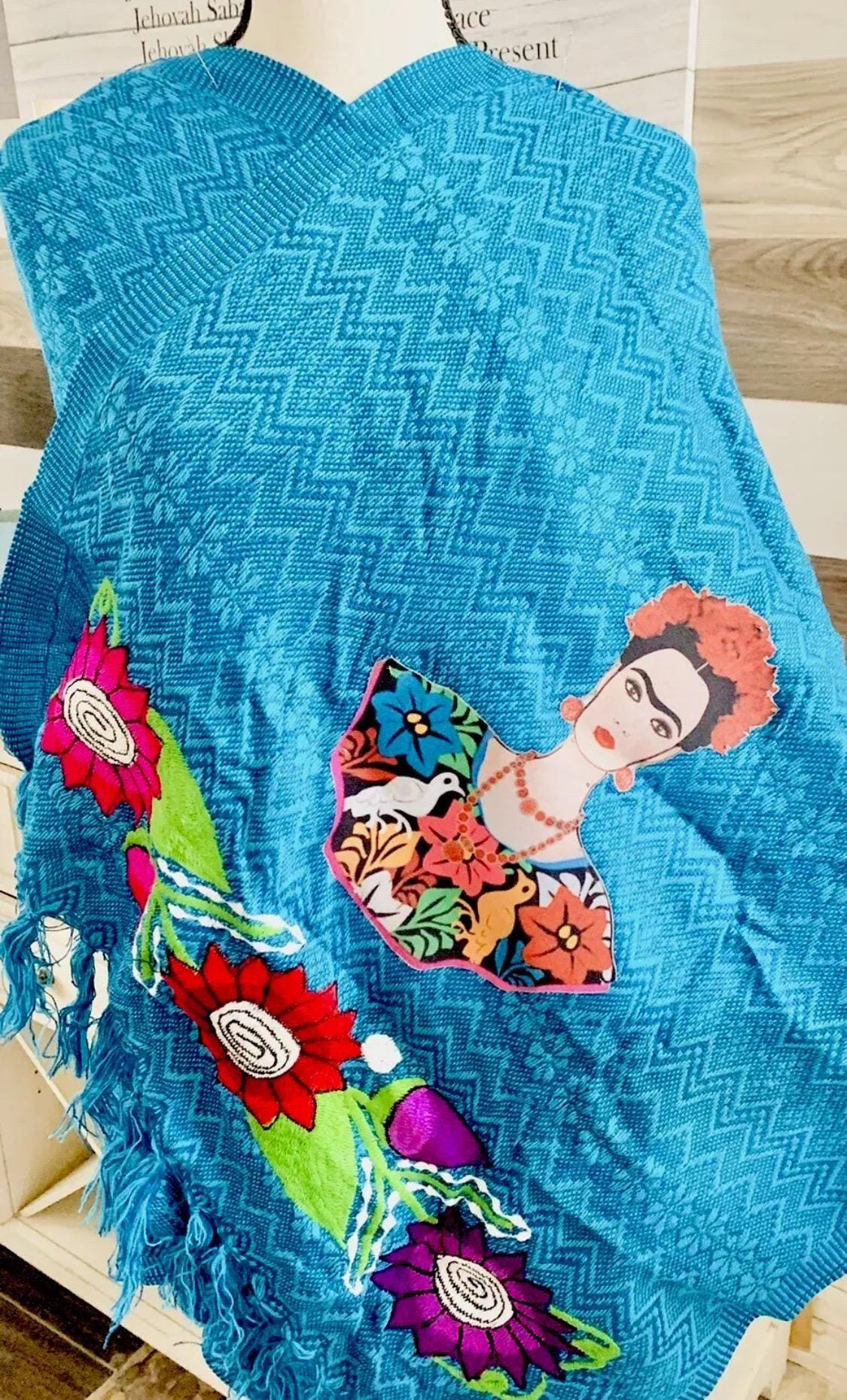 Frida Kahlo Embroidered Shawls Rebosos Bordados de Frida Kahlo