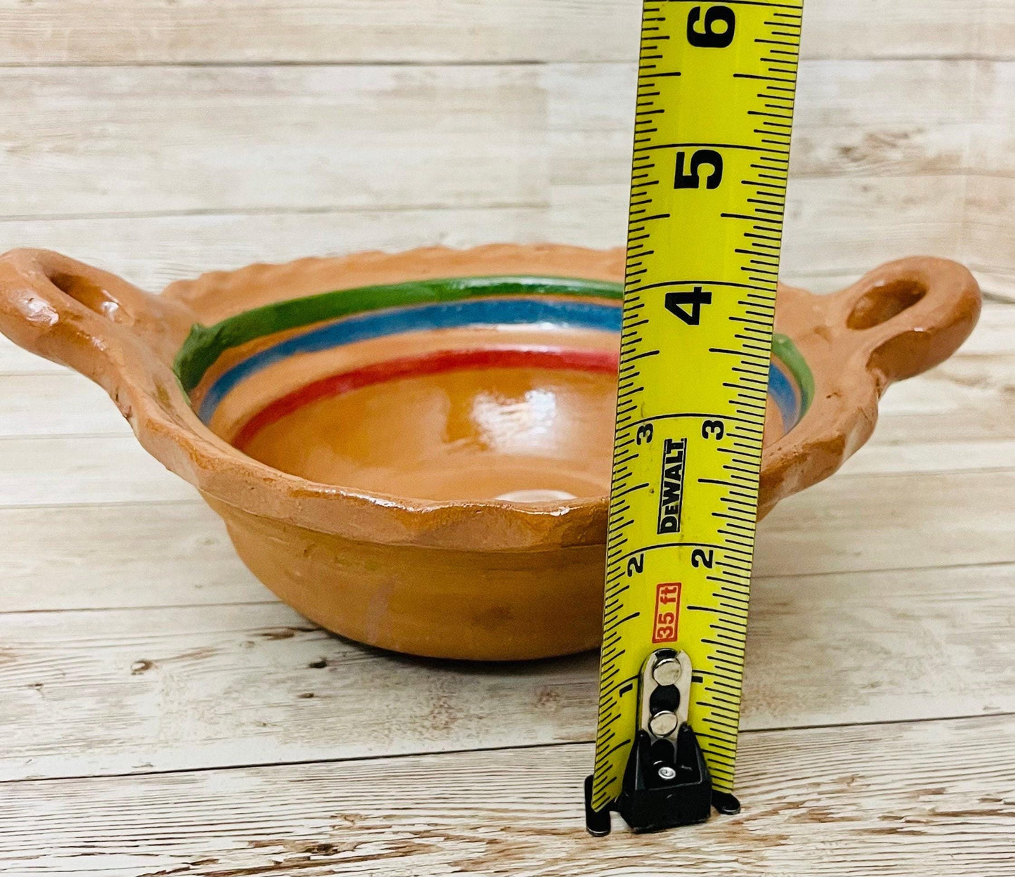 Terra Cota Mexican Clay Bowls  Platos Tazones de Barro