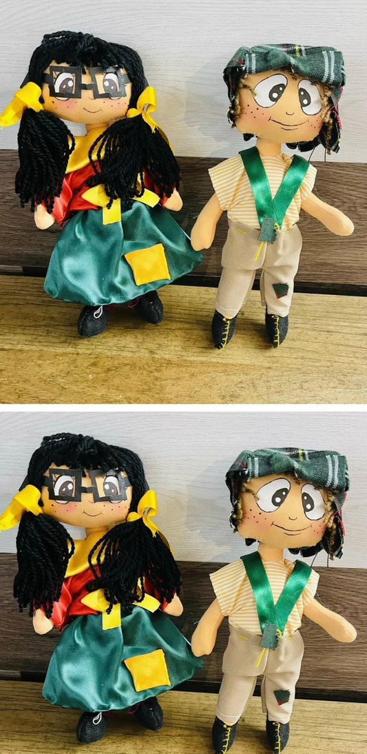 Mexican Classic Toys Chilindrina, Chavo Del Ocho, Luchadores Mexicanos, Tomatodos Pirinolas Tazitas de Barro