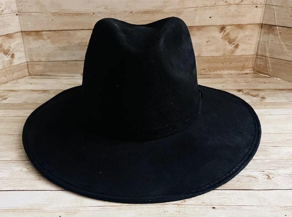 Mexican Fedora Felt Hat Size Large! Sombrero Mexicano Fedora Artesanal