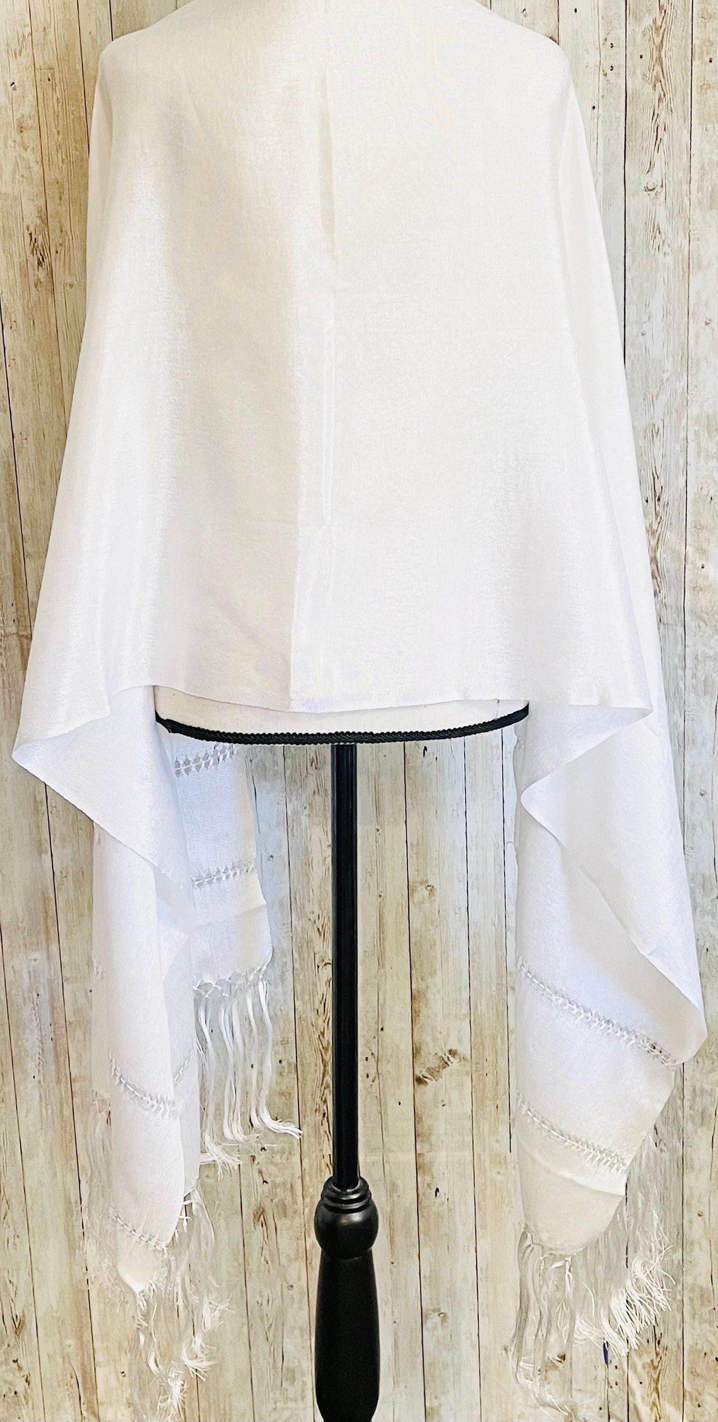 Authentic Mexican Silk Wrap Shawl Reboso Mexicano De Artiseda