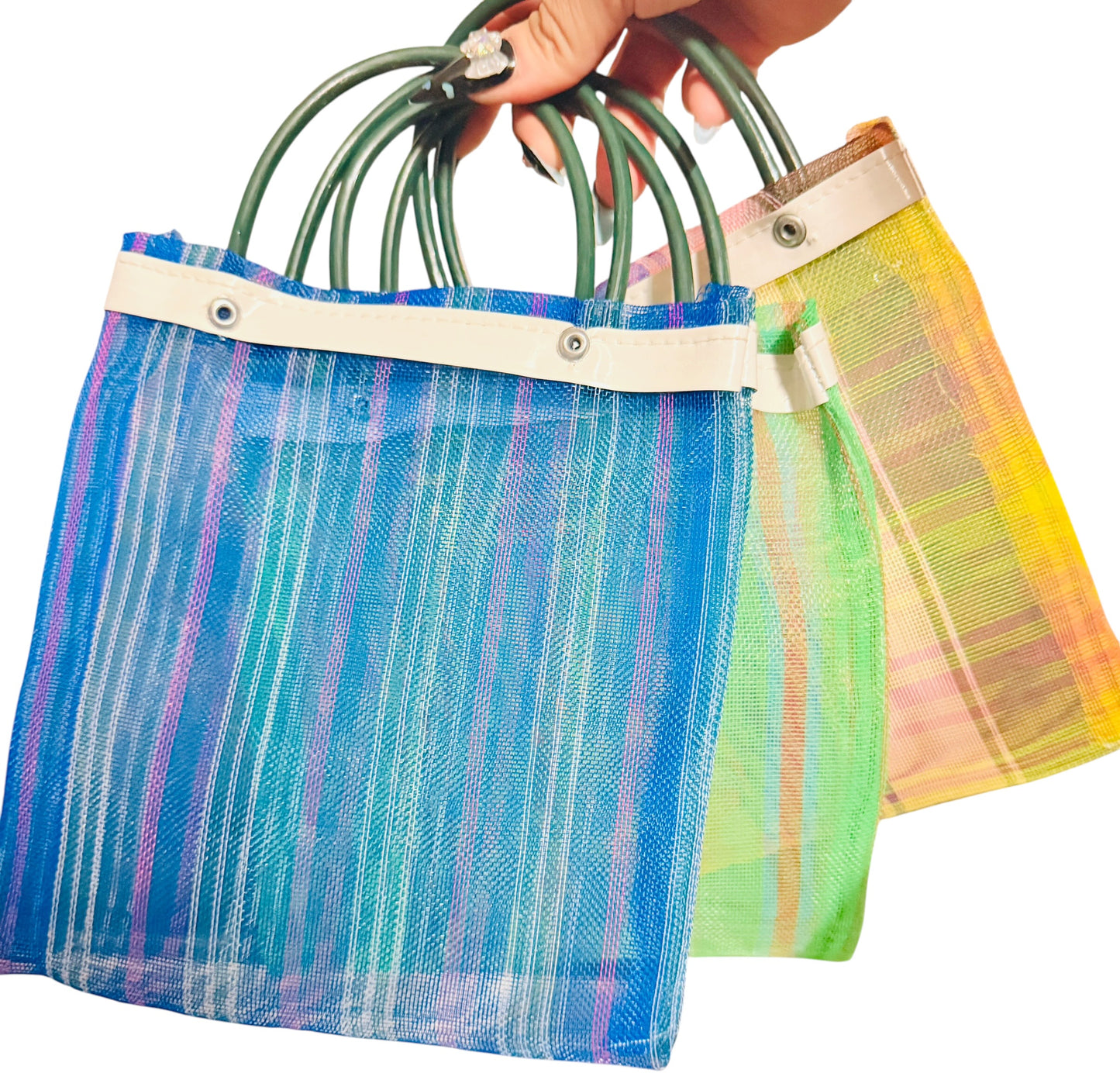 Small Mexican Mercado Mesh Bags Bolsas Chicas Mexicanas de Maya
